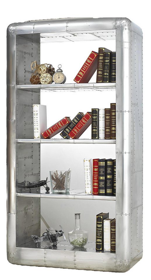 Xlmoebel Bücherregal Neues Designer-Aluminiumregal für luxuriöse Büroeinrichtung, 1-tlg., Hergestellt in Europa Xlmoebel Bücherregal Neues Designer-Aluminiumregal für luxuriöse Büroeinrichtung, 1-tlg., Hergestellt in Europa von Xlmoebel