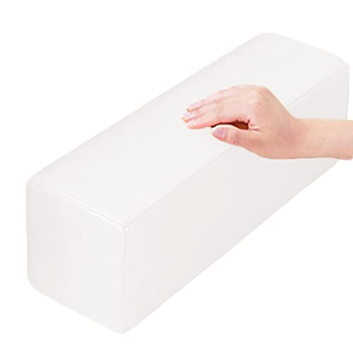 Xpnit Sofa-Armlehnen-Kissen, wasserdicht, Kopf-/Nackenstützkissen, rechteckig, abnehmbar, waschbar (20 x 20 x 40 cm, weiß) von Xpnit