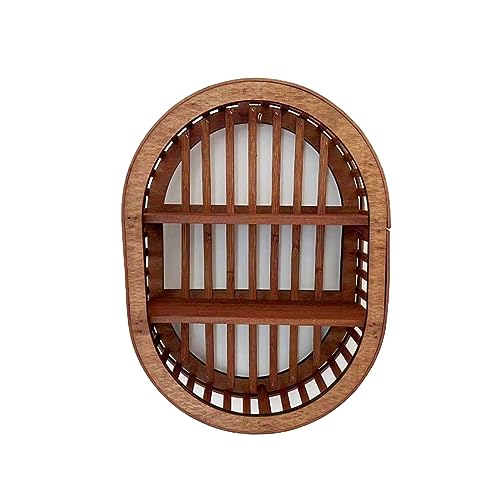 Xuancai Herzförmiger runder Regalhalter aus Holz, hängende schwebende Regale, Display, Aufbewahrung, Heimdekoration, Bücherregale für Wohnzimmer, Küche Xuancai Herzförmiger runder Regalhalter aus Holz, hängende schwebende Regale, Display, Aufbewahrung, Heimdekoration, Bücherregale für Wohnzimmer, Küche von Xuancai