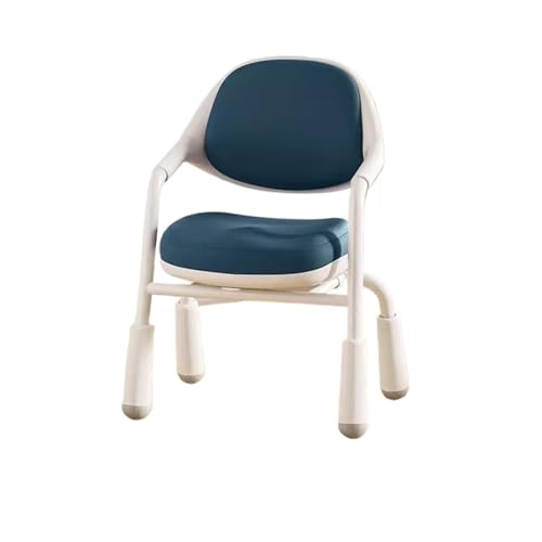 YFRR-789 Studie Stuhl Ergonomische Kinderschreibtische und -stühle. Richtiges Sitzen Lernen. Schreibstühle. Höhenverstellbare Kinder-Lernstühle (Color : Blue) von YFRR-789