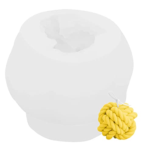 YIDABEISHUIP9 3d Kerzen Silikonform Candle Silicone Molds Gießformen Kerze Silikon Formen Ornamente Aromatherapie Ball Machen Wollknäuel von YIDABEISHUIP9