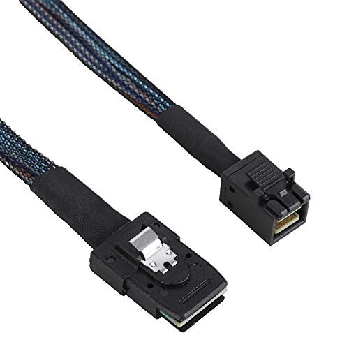 YIWENTEC 3.3FT Mini SAS SFF-8643 zu Mini SAS 36Pin SFF-8087 Internes HD Mini SAS zu Mini SAS Kabel (8643 zu 8087) von YIWENTEC