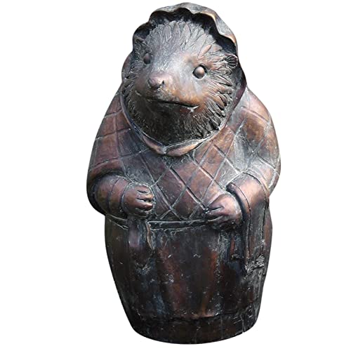 Ostern Deko Hase Figur Dekoration mit Harz Garten Kaninchenstatuen Dekoration, Osterdeko für Draußen Osterhasen stehend als Frühlingsdeko，Osterdekoration Vintage für Garten, Balkon Deko Wetterfeste5 von YLLQXI