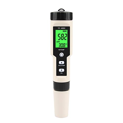 Wasserstoffmessgerät 0-4000ppb /0-4.000ppm Wasserstoffgeneratoren Wasserstoffreicher Wassergenerator Datenspeicherung Hintergrundbeleuchtung ATC Functi Meter Wasserstofftester von YOUNAFEN