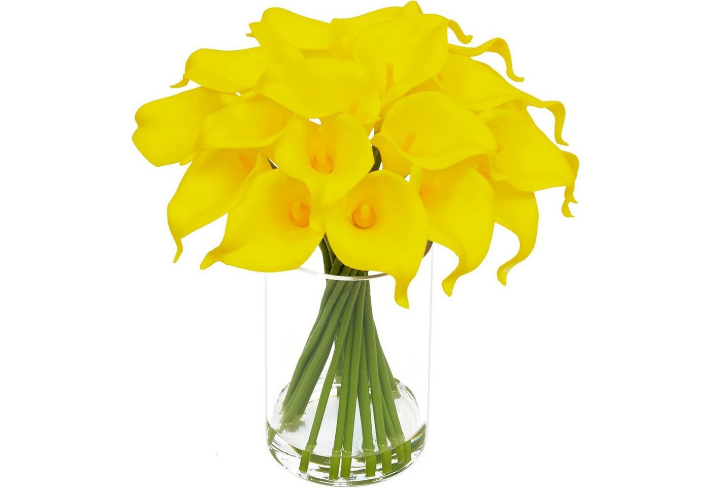 Kunstpflanze 20 künstliche Blumen, Tischdekorationsblumen für zu Hause, künstliche, YRIIOMO, Blumen, Vasen-Blumenarrangement von YRIIOMO