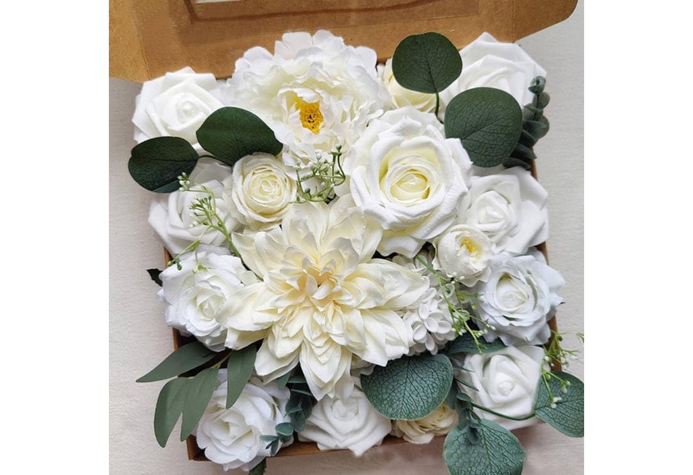 Kunstpflanze Seidenblumen für die Hochzeit im Freien, Brautstrauß, künstliche, YRIIOMO, Blumen, Hochzeitsgeschenke von YRIIOMO