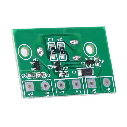Solarlampen-Controller, 3,7 V MPPT-Solarenergie-Lademodul, Lithium-Batterie-Steuerplatine mit Schalter, Solar-Controller von YWBL-WH