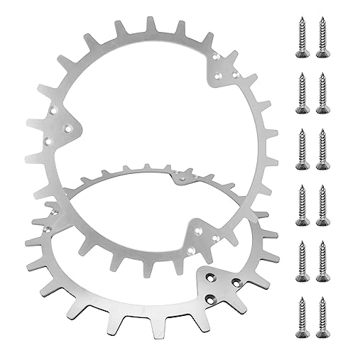 Edelstahl Roboter Rasenmäher Spikes, Roboter Rasenmäher Radspikes Edelstahl Schrauben Spikes für Automower 330 420 430X 435X 440 450X 435X AWD 550 von YWNYT