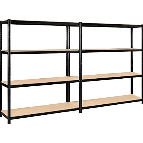 Yaheetech Lagerregal Schwerlastregal Standregal Garage Regal Metallregal Regalsystem 4 Böden 265kg pro Boden, 300 x 180 x 45 cm Yaheetech Lagerregal Schwerlastregal Standregal Garage Regal Metallregal Regalsystem 4 Böden 265kg pro Boden, 300 x 180 x 45 cm von Yaheetech