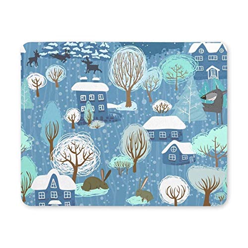 Gaming Mouse pad, Maus - Pads Winter - Landschaft - Mousepad, laptops, Computer - und PC - Maus - Basis von Yanteng