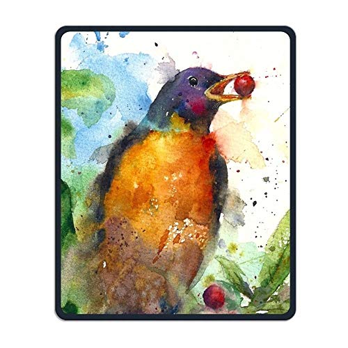 Yanteng Präzise nähte und dauerhafte aquarell vögel Mousepad wasserdichte Mousepad Obst zu Anti - rutsch - Basis Forschung Spielen Männer und Frauen für das Amt Mousepad von Yanteng