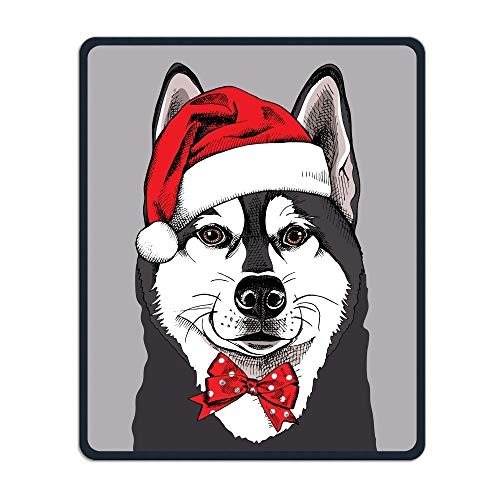 Yanteng Präzise nähte und dauerhafte Weihnachten huskys personalisierte Mousepad wasserdichte Maske MIT rutschfesten Gummi - Basis Forschung Spielen Männer und Frauen für das Amt Mousepad von Yanteng