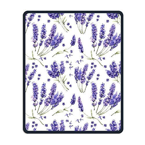 Präzise naht und dauerhaften Lavendel blühenden Blumen maßgeschneiderte Druck - Roman - Mousepad Anti - rutsch - Spiel von männern und Frauen im Büro - Mousepad von Yanteng