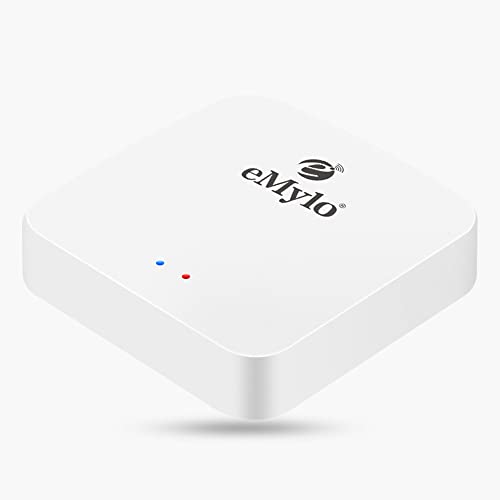 eMylo 3.0 ZigBee Gateway Tuya Smart ZigBee Hub Drahtloses Fernsteuerungs Gateway Smart ZigBee Gateway für Hausautomation Kompatibel mit Alexa, Google Home funktioniert mit Smart Life/Tuya App von Yasorn