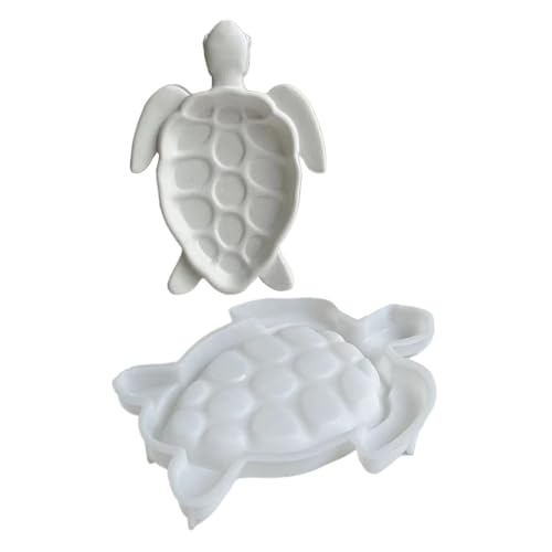 Große Meeres schildkröte Tablett Harz form Silikon-Schildkröten form Epoxidharz-Gießform-UV-Harz-Form-Untersetzer Silikon-Schimmel-Heim dekor von Yawdil