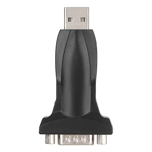 Yctze USB-auf-RS232-9-Pin-Stecker-Adapter mit PL2303-Chipsatz, USB-auf-DB9-Seriell-Konverter für 10, 8, 7, Vista 2000 XP, 98 OS X und Höher mit Chipsatz, USB-auf-DB9-Seriell-Konverter von Yctze