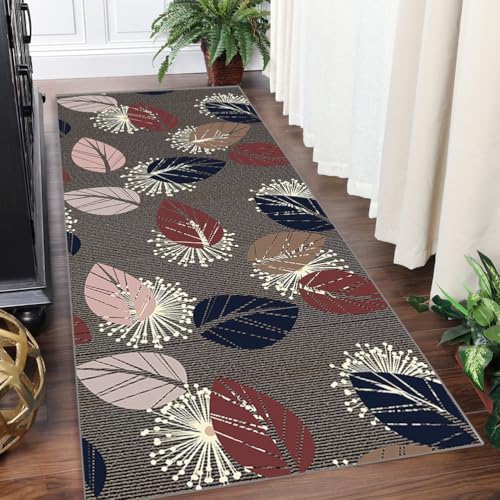Yinghesheng Läufer Flur Küche Waschbar rutschfest 90x300cm Lang Küchenteppich Flurteppich Teppich Grau mit 3D-Blumenmuster Teppich Für Korridor Wohnzimmer Schlafzimmer Meterware Anpassbar Yinghesheng Läufer Flur Küche Waschbar rutschfest 90x300cm Lang Küchenteppich Flurteppich Teppich Grau mit 3D-Blumenmuster Teppich Für Korridor Wohnzimmer Schlafzimmer Meterware Anpassbar von Yinghesheng