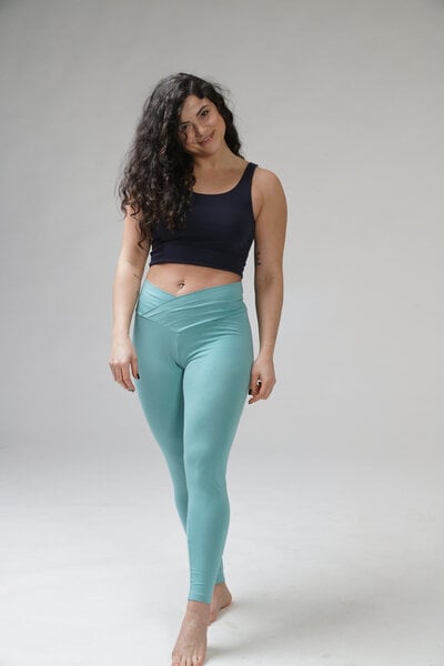 YogiLiebe Yoga double wende Bra "Pushpa" aus Bio-Baumwolle von YogiLiebe