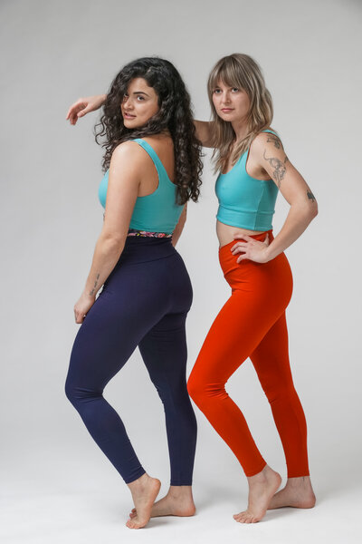 YogiLiebe Yoga double wende Bra "Pushpa" aus Bio-Baumwolle von YogiLiebe