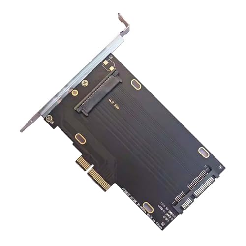 Yooghuge PCIE3.0 Lane Zu SFF-8639 Host Adapter Karte Für Mainboard NVMe PCIe Laufwerk Erweiterungskarte Computer Zubehör von Yooghuge