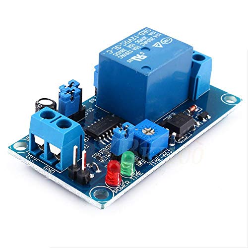 Timer-Relais, 12-V-DC-Delay-Relay-Modul Delay-Ausschaltschaltermodul mit Timer von Yosoo Health Gear