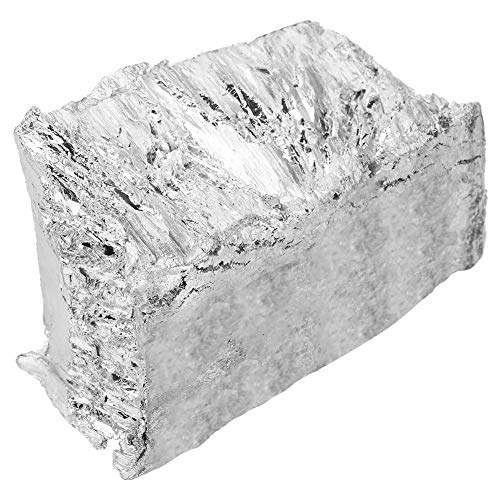 Zinkbarren 1 Kg / 2 2 Lb Hochreiner 99, Yosoo995% Zink-Zn-Metallklumpenblock-Probenbarren von Yosoo