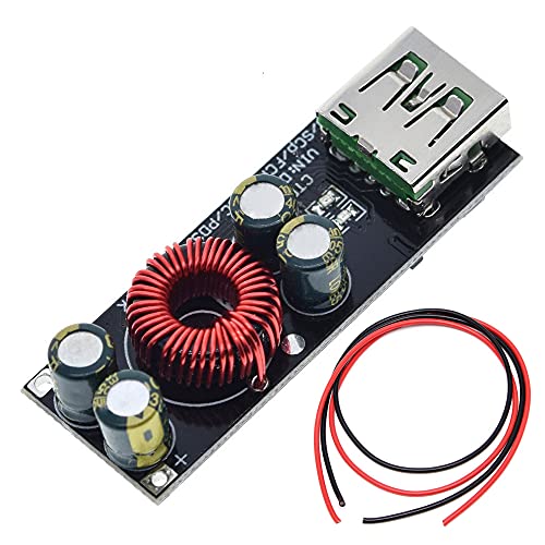 Youmile 6-35V QC4.0 QC3.0 USB Typ-C Schnelllademodul Step Down Buck Converter Modul für Mobiltelefone mit 24AWG Kabel von Youmile