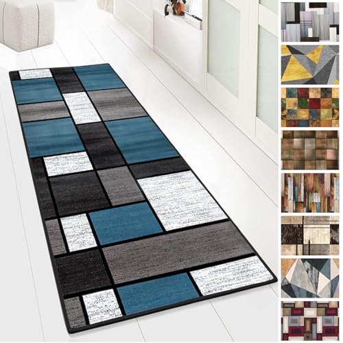 Yurun Küchenteppich rutschfest Waschbarer, Teppich Läufer Flur, Verschiedene Größen und Farben, Lang Modern Wohnzimmerteppich Weich, für Küche, Flur & Wohnraum, 50x100cm Yurun Küchenteppich rutschfest Waschbarer, Teppich Läufer Flur, Verschiedene Größen und Farben, Lang Modern Wohnzimmerteppich Weich, für Küche, Flur & Wohnraum, 50x100cm von Yurun