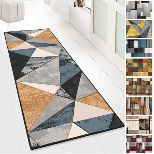 Yurun Läufer, Modern Schlafzimmer Wohnzimmer Läufer Teppich, Für Küche, Flur, Eingangsbereich, Esszimmer, rutschfest & leicht abwaschbar, Erhältlich in 9 Farben & vielen Größen, 80x300cm Yurun Läufer, Modern Schlafzimmer Wohnzimmer Läufer Teppich, Für Küche, Flur, Eingangsbereich, Esszimmer, rutschfest & leicht abwaschbar, Erhältlich in 9 Farben & vielen Größen, 80x300cm von Yurun