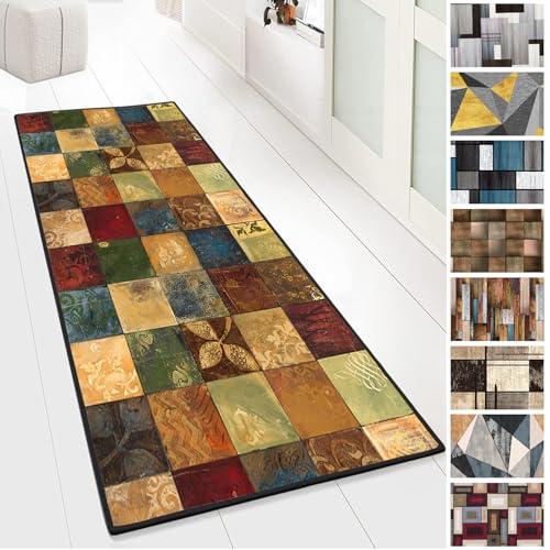Yurun Teppich Läufer, Teppichläufer Flur Modern, Für Eingang Schlafzimmer Treppe Badezimmer Innen Wohnzimmer, rutschfest & leicht abwaschbar, Erhältlich in 9 Farben & vielen Größen, 50x300cm Yurun Teppich Läufer, Teppichläufer Flur Modern, Für Eingang Schlafzimmer Treppe Badezimmer Innen Wohnzimmer, rutschfest & leicht abwaschbar, Erhältlich in 9 Farben & vielen Größen, 50x300cm von Yurun
