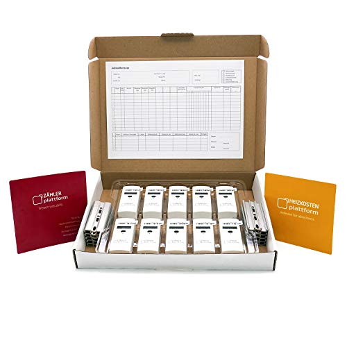 10 x Zähler Plattform 868 Funk Heizkostenverteiler inkl. Plombe + Montageplatte + Heizkörperbewertung 10 x Zähler Plattform 868 Funk Heizkostenverteiler inkl. Plombe + Montageplatte + Heizkörperbewertung von ZÄHLER plattform