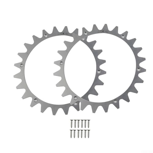 Edelstahl-Spikes für WORX L WR153E WR155E WR147E.1 WR148E Mähroboter Spikes Schrauben Zubehör von ZAMETTER