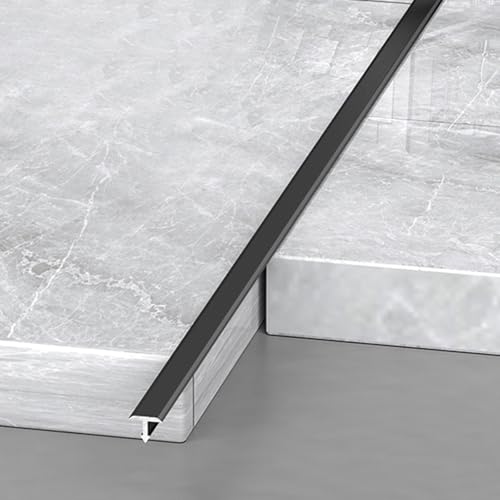 Übergangsleiste Übergangsprofil Extra Schmale Flache Bodenübergangsleiste 1.3m 2er-Pack. T Form Bodenfugenleiste Für Türschwellen/ Vinyl Böden/ Fliesen, Nahtverbindungsleiste Aus Aluminium(Black,W 3/5 Übergangsleiste Übergangsprofil Extra Schmale Flache Bodenübergangsleiste 1.3m 2er-Pack. T Form Bodenfugenleiste Für Türschwellen/ Vinyl Böden/ Fliesen, Nahtverbindungsleiste Aus Aluminium(Black,W 3/5 von ZAQYCM