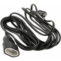 Verlängerungskabel HO5VVF 3G1.5mm² 25m Kabel schwarz Zenitech von ZENITECH