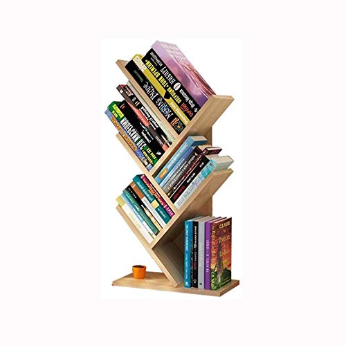 ZHOUYING Bücherregalbaum Bücherregal Bücherregal Präsentationsständer Aufbewahrung Zeitschriftenständer, Wird für Bücher, Zeitschriften, Wird im Wohnzimmer, im Home Office verwendet von ZHOUYING