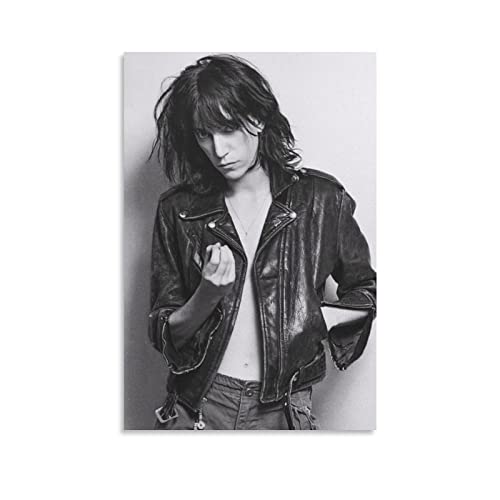 Berühmter Rocksänger Patti Smith Gemälde auf Leinwand, Wandkunst, Poster, Scrollbild, Wanddekoration, Heimposter, 60 x 90 cm von ZHUYING