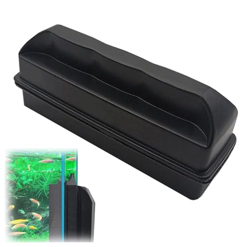 ZHYUAN Magnetisches Reinigungswerkzeug,Reinigungs Magnet Bürste,Magnetische Reinigungsbürste für Aquarien,Aquarium Magnetbürste,Magnetbürsten Reinigungsbürste,Fish Tank Scheibenreiniger Magnetischer von ZHYUAN