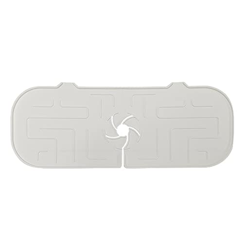 Silikon Abflusspolster Badezimmer Wasserauffangmatte Für Küchenarbeitsplatte Schutzzubehör Silikon Wasserauffangmatte von ZICHENXR