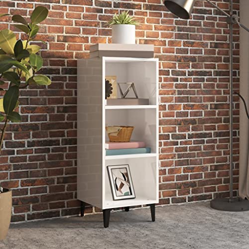 ZQQLVOO Sideboard Hochglanz-Weiß 34,5x32,5x90 cm Holzwerkstoff, Chest of Drawers, Kommode, Flurschrank, Komodenschrank, Wäscheschrank für Ihr Schlafzimmer ZQQLVOO Sideboard Hochglanz-Weiß 34,5x32,5x90 cm Holzwerkstoff, Chest of Drawers, Kommode, Flurschrank, Komodenschrank, Wäscheschrank für Ihr Schlafzimmer von ZQQLVOO