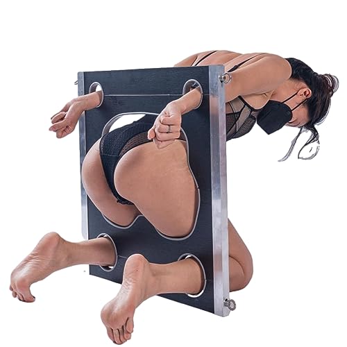 Bdsms Toys Handschellen, Fußfessel, Hüft Bondage Set Sm Fesseln Set Obligatorische Korrektur Spreizstange Erotik Folter Bondageset Fessel Set Sex Spielzeug Für Männer Frauen von ZRJAENW