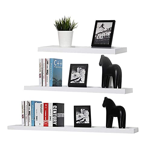 ZSDBYT Lagerregale Wandregal DIY-Lagerregal Bücherregal mit verdickter Platte Organizer Rack/Weiß (Weiß) von ZSDBYT