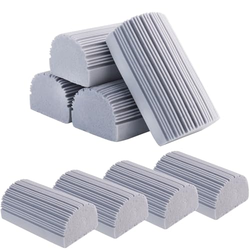 ZUYIST 8 Stück Wiederverwendbar Damp Duster, Stark Saugfähiger Dump Duster, Staubschwamm mit U-förmigem Rillendesign, Schmutzradierer Schwamm, Putzschwamm zum Reinigen von Geländern Jalousien ZUYIST 8 Stück Wiederverwendbar Damp Duster, Stark Saugfähiger Dump Duster, Staubschwamm mit U-förmigem Rillendesign, Schmutzradierer Schwamm, Putzschwamm zum Reinigen von Geländern Jalousien von ZUYIST