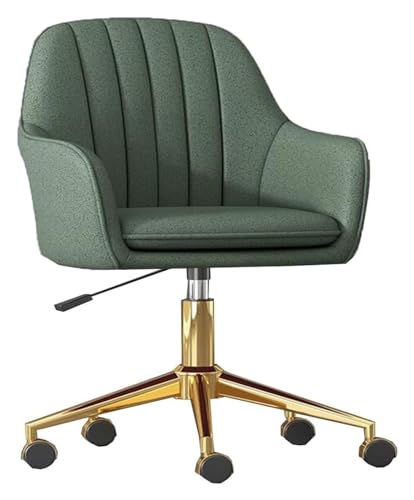 ZYSKABQ Eleganter Schreibtischstuhl mit goldenem Gestell, Armlehnen und drehbarer Rollfunktion für Mädchenzimmer. Ergonomischer Computer-Arbeitsstuhl für Heimbüro oder Gaming Octopus feet ZYSKABQ Eleganter Schreibtischstuhl mit goldenem Gestell, Armlehnen und drehbarer Rollfunktion für Mädchenzimmer. Ergonomischer Computer-Arbeitsstuhl für Heimbüro oder Gaming Octopus feet von ZYSKABQ