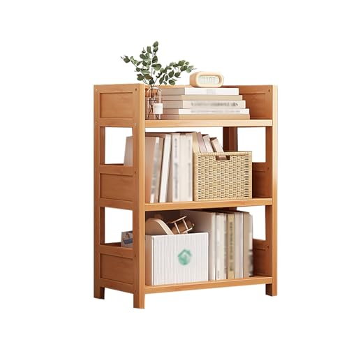 ZYZSY Bücherregal Holz Standregale, zeitgenössischer Stil, Freistehender Bücherschrank, geräumiger Wohnzimmerschrank, für Wohnzimmer, Schlafzimmer, Küche(Size:60x25x78cm/24x10x31in) von ZYZSY