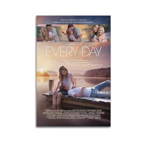 ZaMouss Filmposter "Every Day", Leinwandposter, Wandkunst, Dekoration, Wohnzimmer, Schlafzimmer, Dekoration, Poster, 60 x 90 cm, ungerahmter Stil von ZaMouss