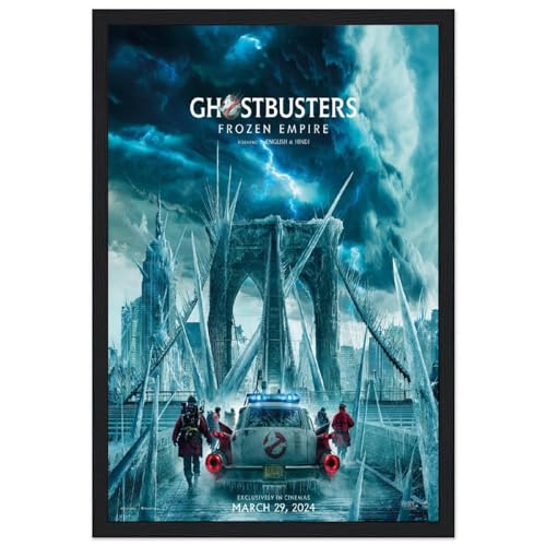 Zamgg Poster, Motiv: Ghostbusters Frozen Empire, Wandkunst, Dekor, Leinwandposter und Drucke für Zimmer, ästhetisch, 30 x 45 cm von Zamgg