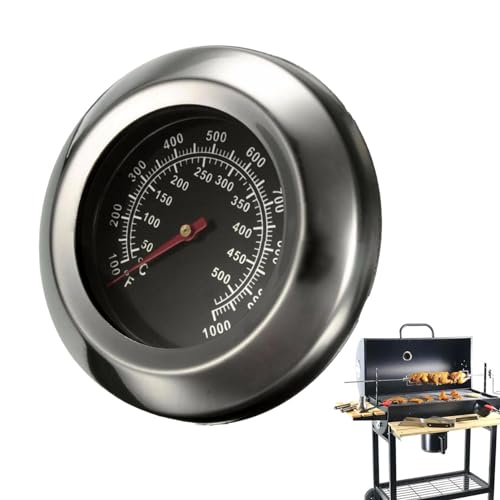 BBQ-Thermometer-Messgerät – Barbecue-Grill-Thermometer, BBQ-Temperatursonde, 500 °C 1000 °F Grad, BBQ-Smoker-Temperaturmessgerät für Wasser, Öl, Flüssigkeit, Luft von Zankie