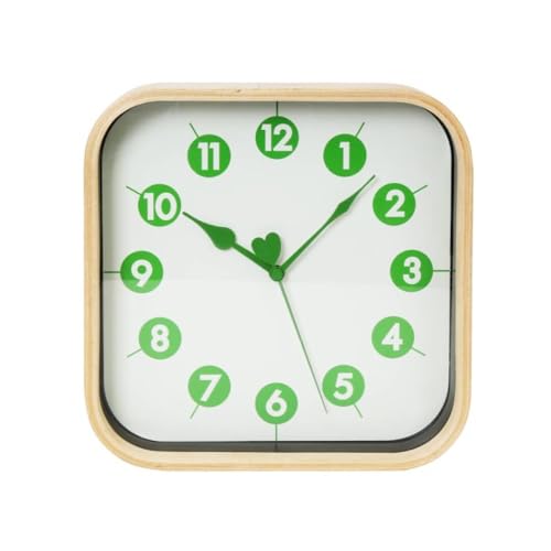 Zarivy Grüne Wanduhr, 23 cm, modernes Design, leise im Betrieb, für Dekoration und Zeitmanagement zu Hause. Zarivy Grüne Wanduhr, 23 cm, modernes Design, leise im Betrieb, für Dekoration und Zeitmanagement zu Hause. von Zarivy