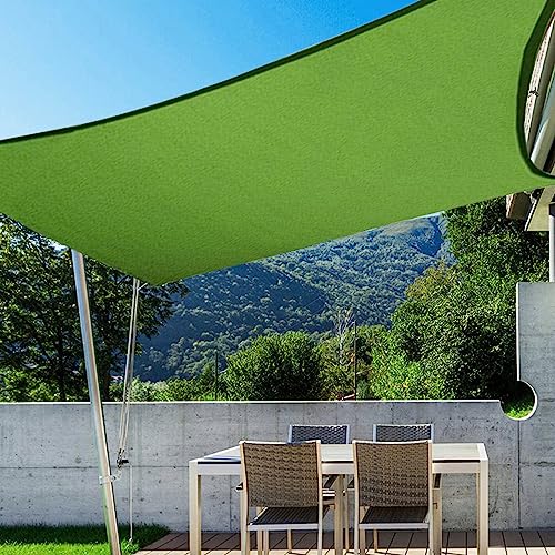 Sonnensegel Rechteckig 2x3M, Sonnenschutz Schutzplane Windschutz Sonnensegel, Sun Sonnensegel UV-Schutz Wasserdurchlässig Atmungsaktiv für Garten Outdoor von Zebbyee