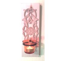 Wandteelichthalter Wandkerzenhalter Teelichglas Teelicht Wandteelichthalter Wandkerzenhalter Teelichglas Teelicht von Zeitdeko